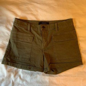 J Brand Green Khaki Shorts